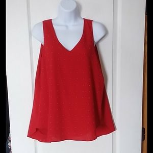 Dex tank top with silver studs